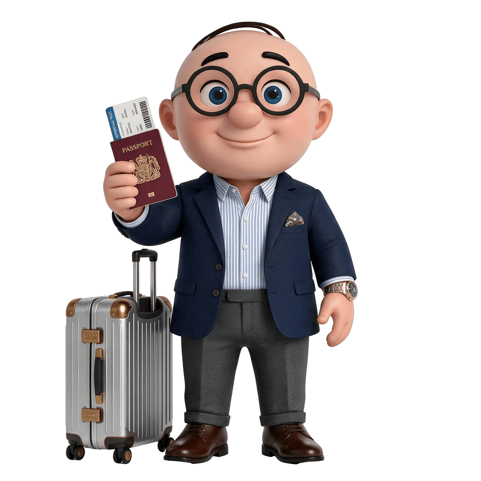 Travel Agent mascot